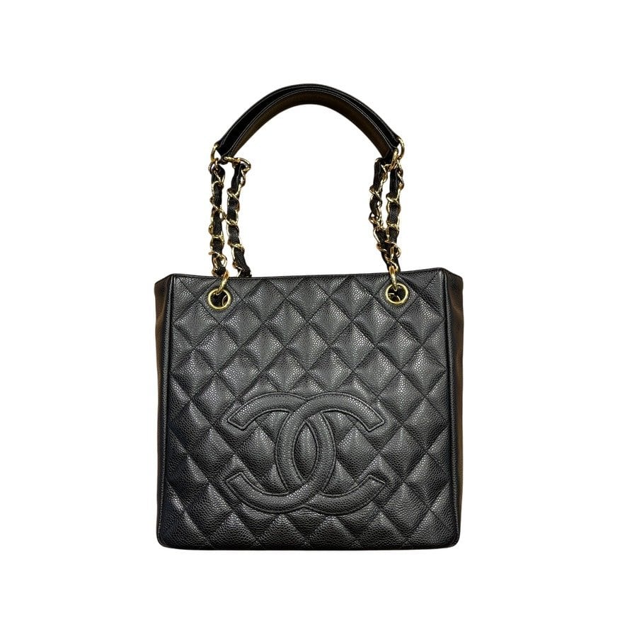 Petite Shopping Tote leather handbag