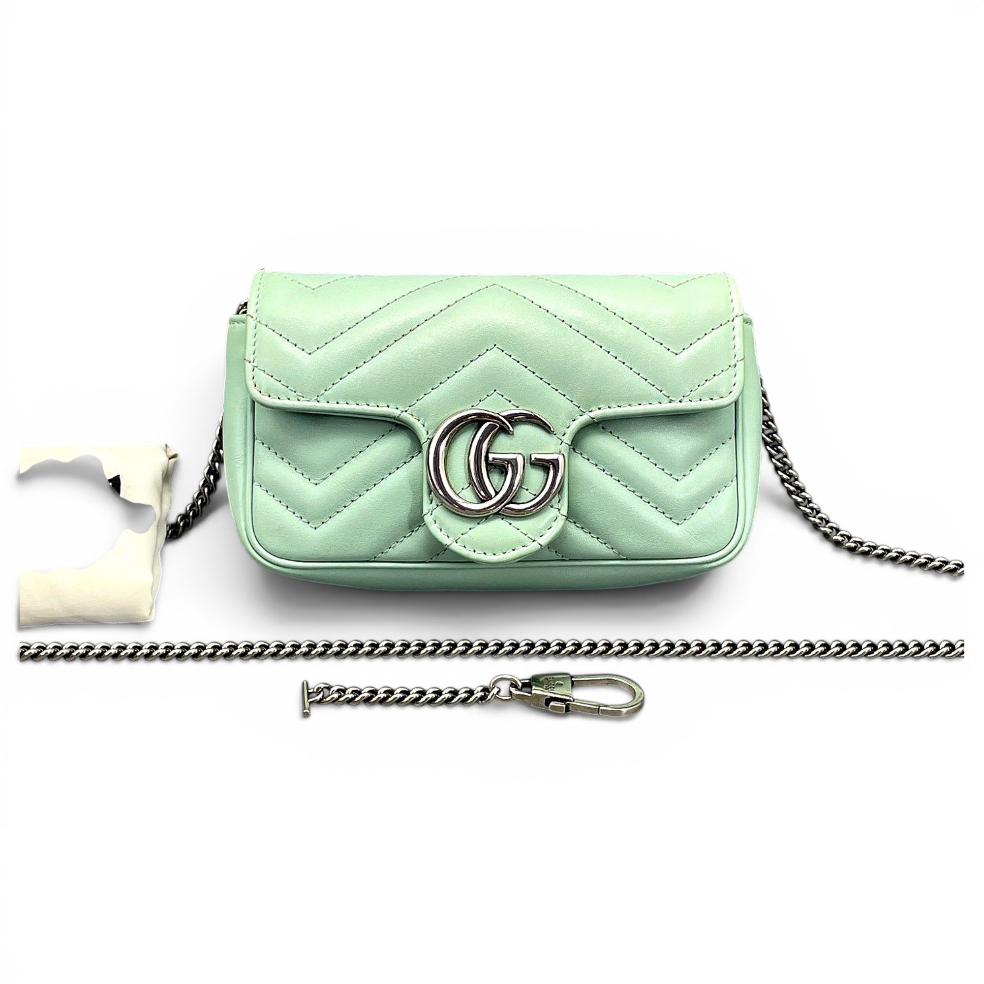 GG Marmont Flap leather crossbody bag