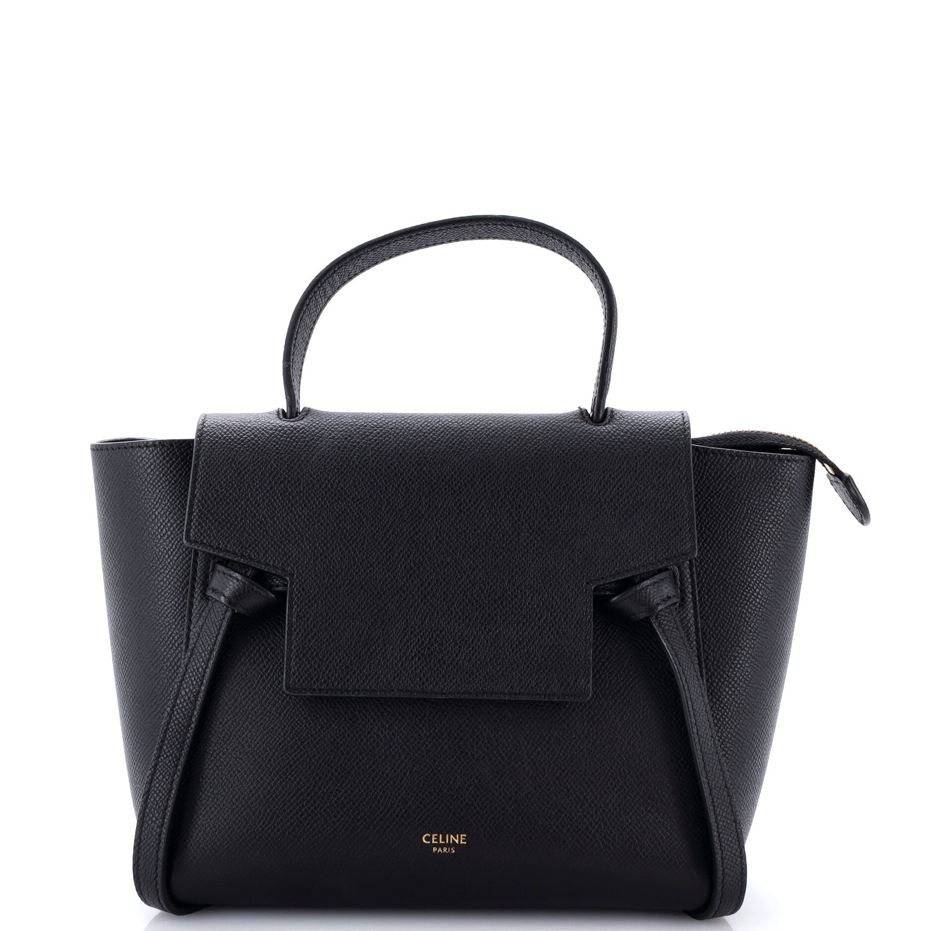 Belt Bag Textured Leather Nano