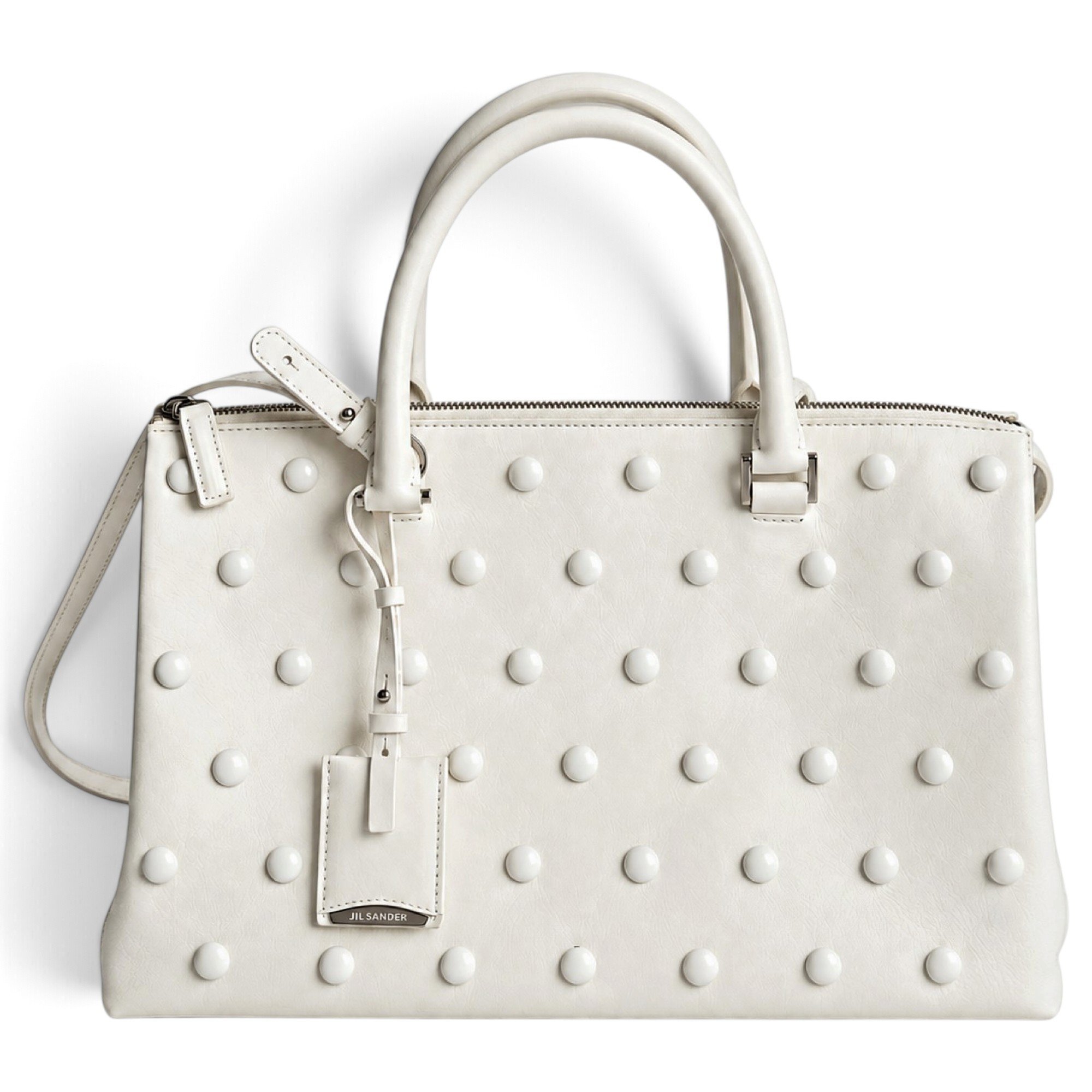 Leather tote