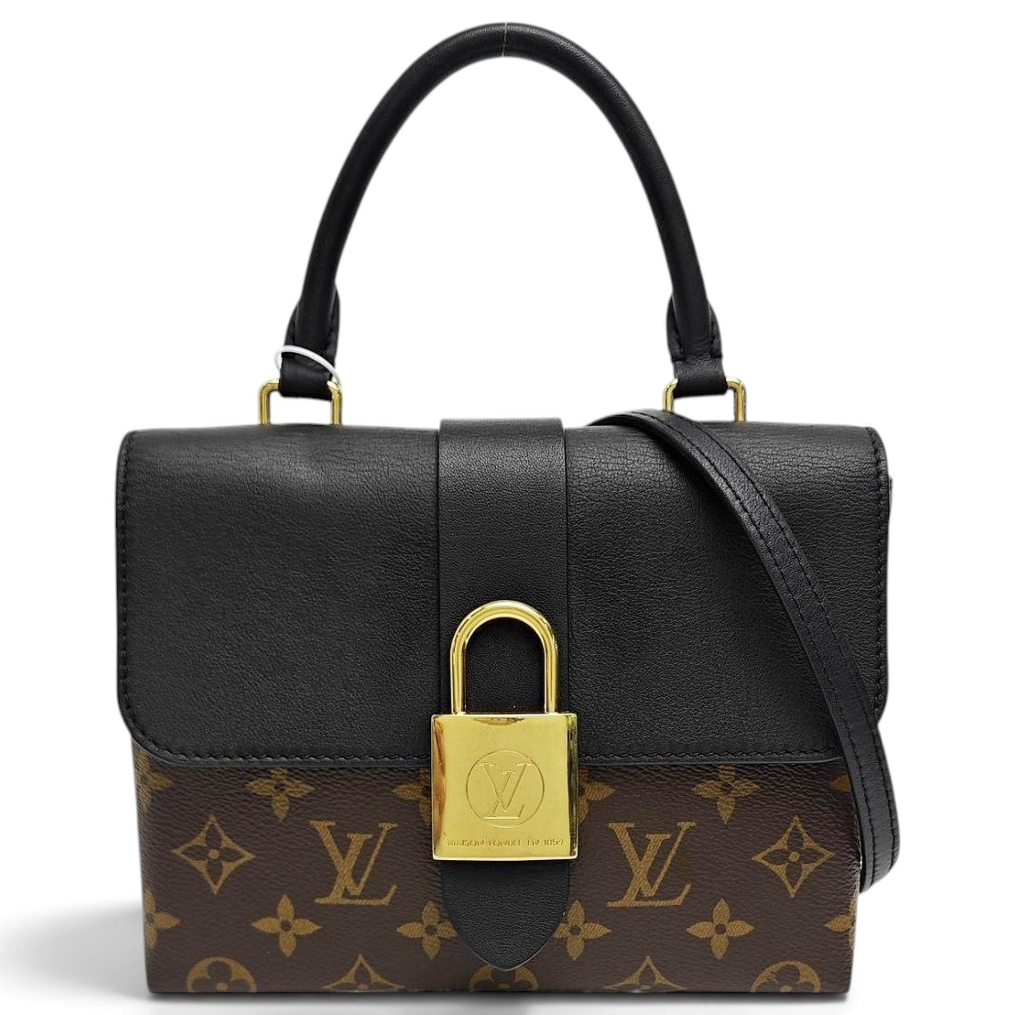 Locky BB leather handbag