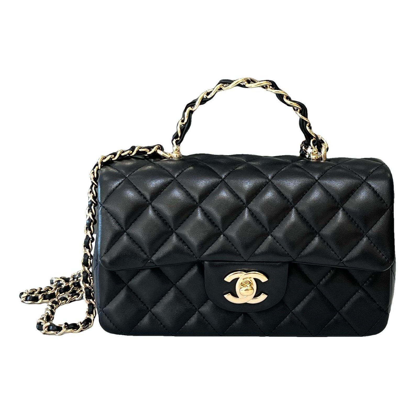 Leather crossbody bag