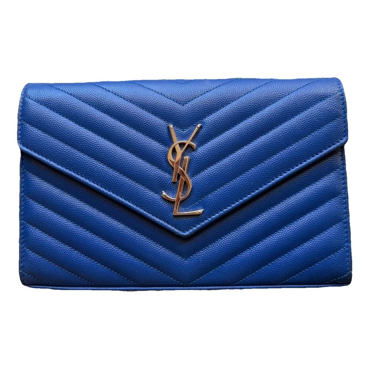 Portefeuille enveloppe leather crossbody bag