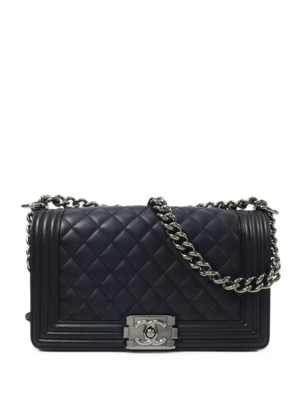Boy leather shoulder bag
