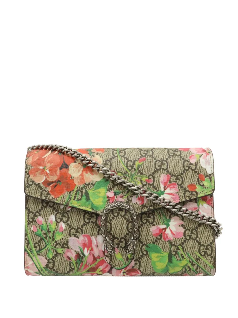 2016-2026 GG Supreme Blooms Dionysus Wallet on Chain crossbody bag