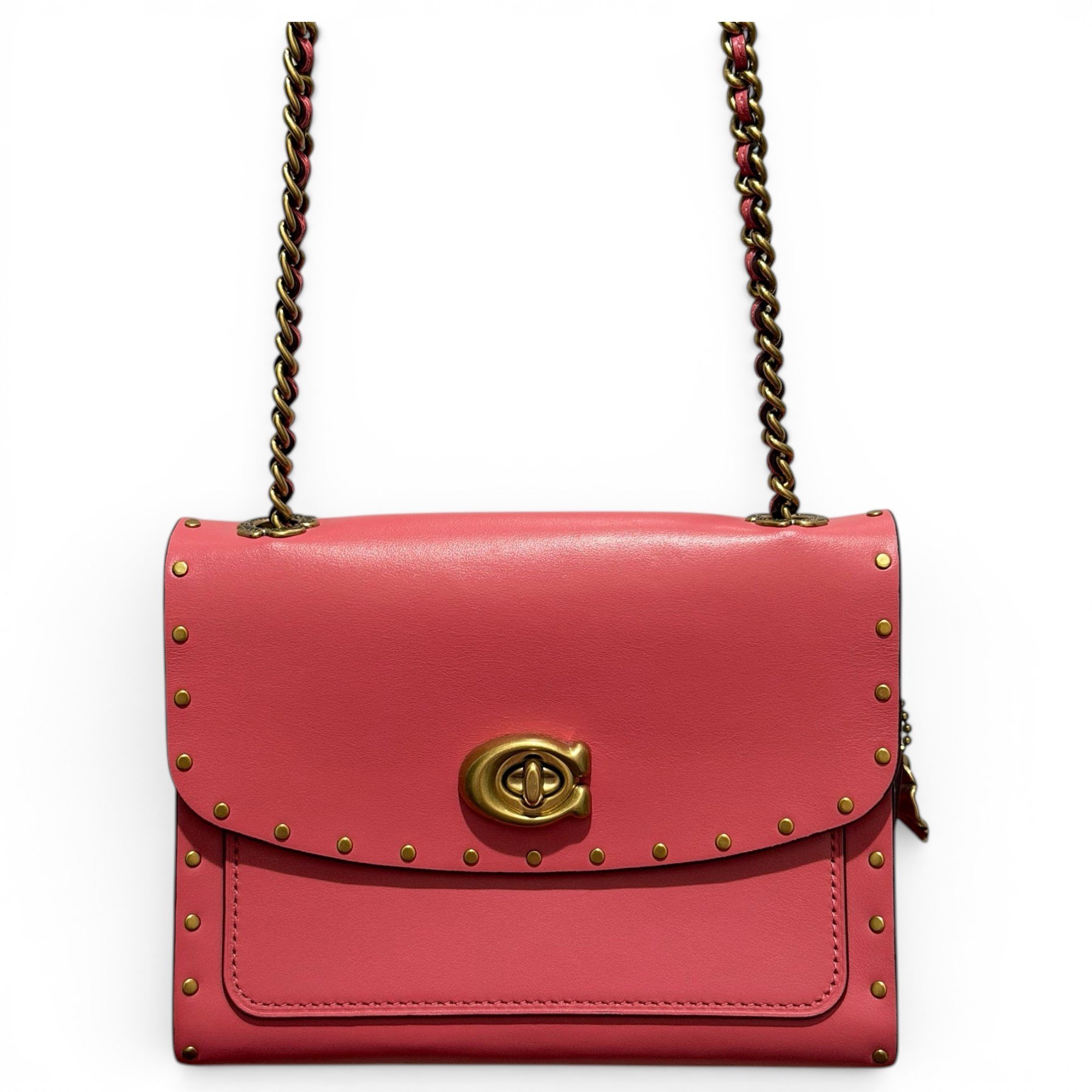 Parker leather crossbody bag