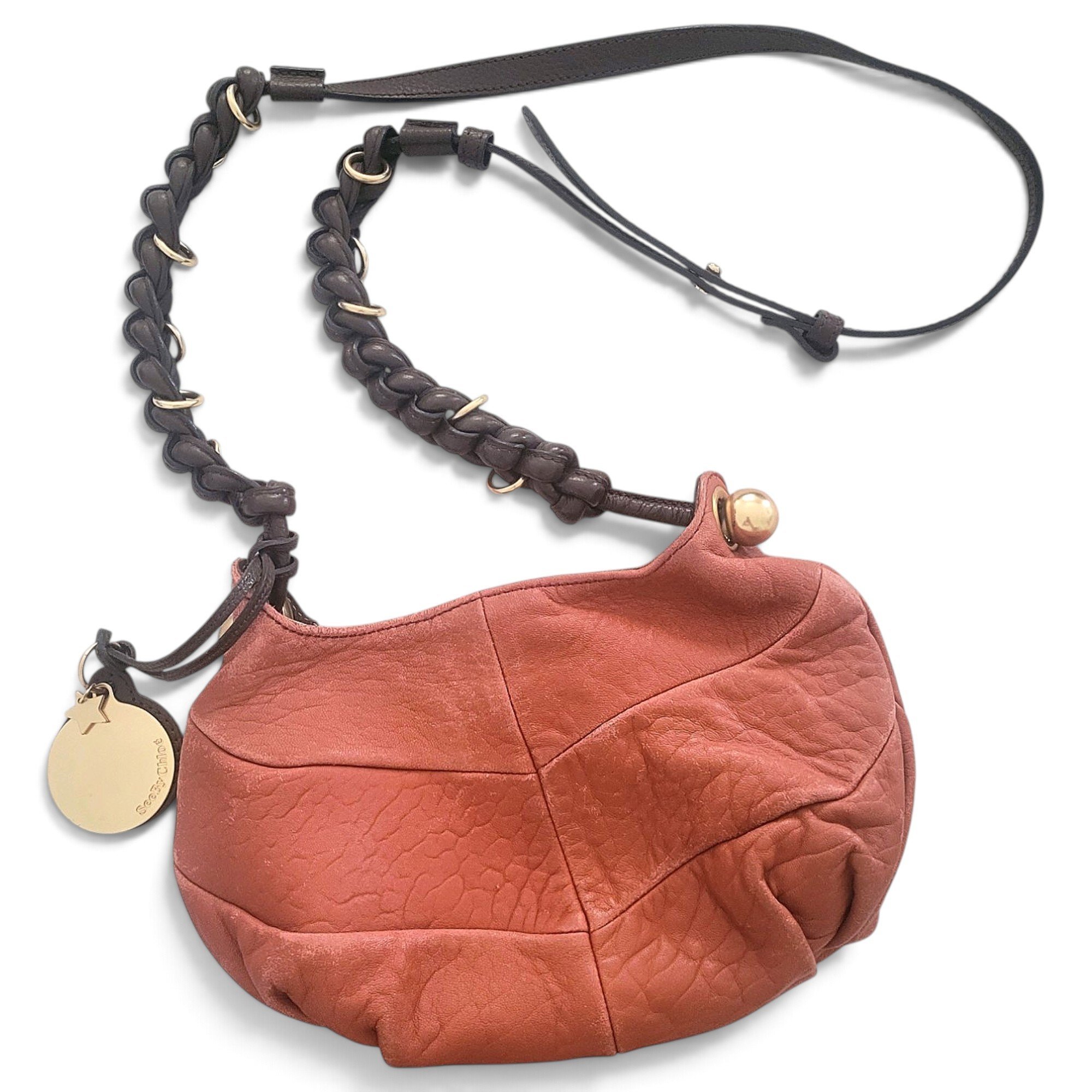 Leather handbag