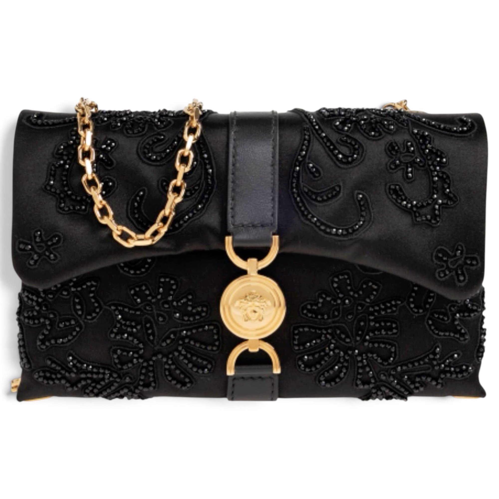 Silk crossbody bag