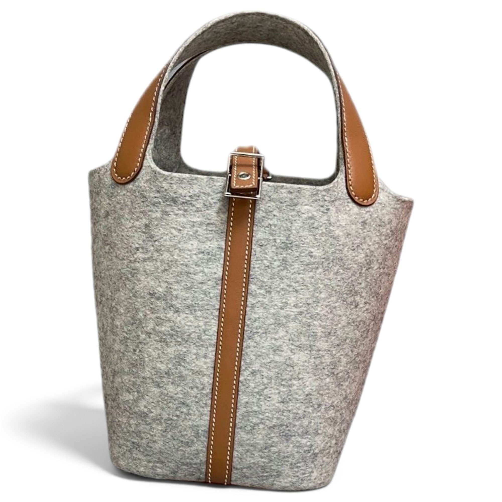 Picotin leather handbag