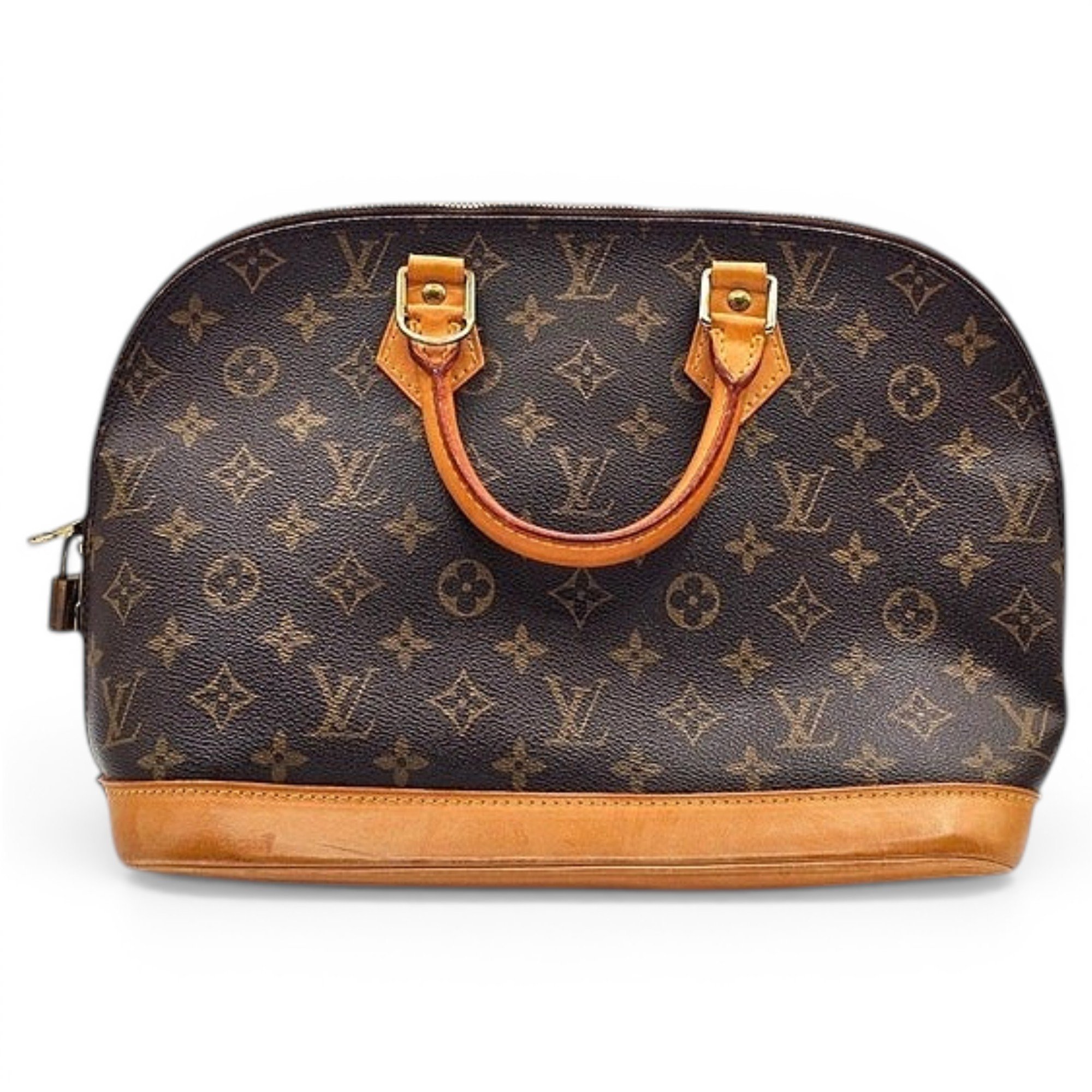 Alma leather handbag