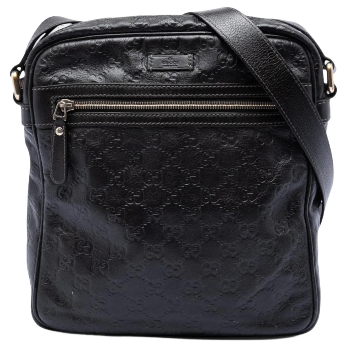 Gucci B leather bag