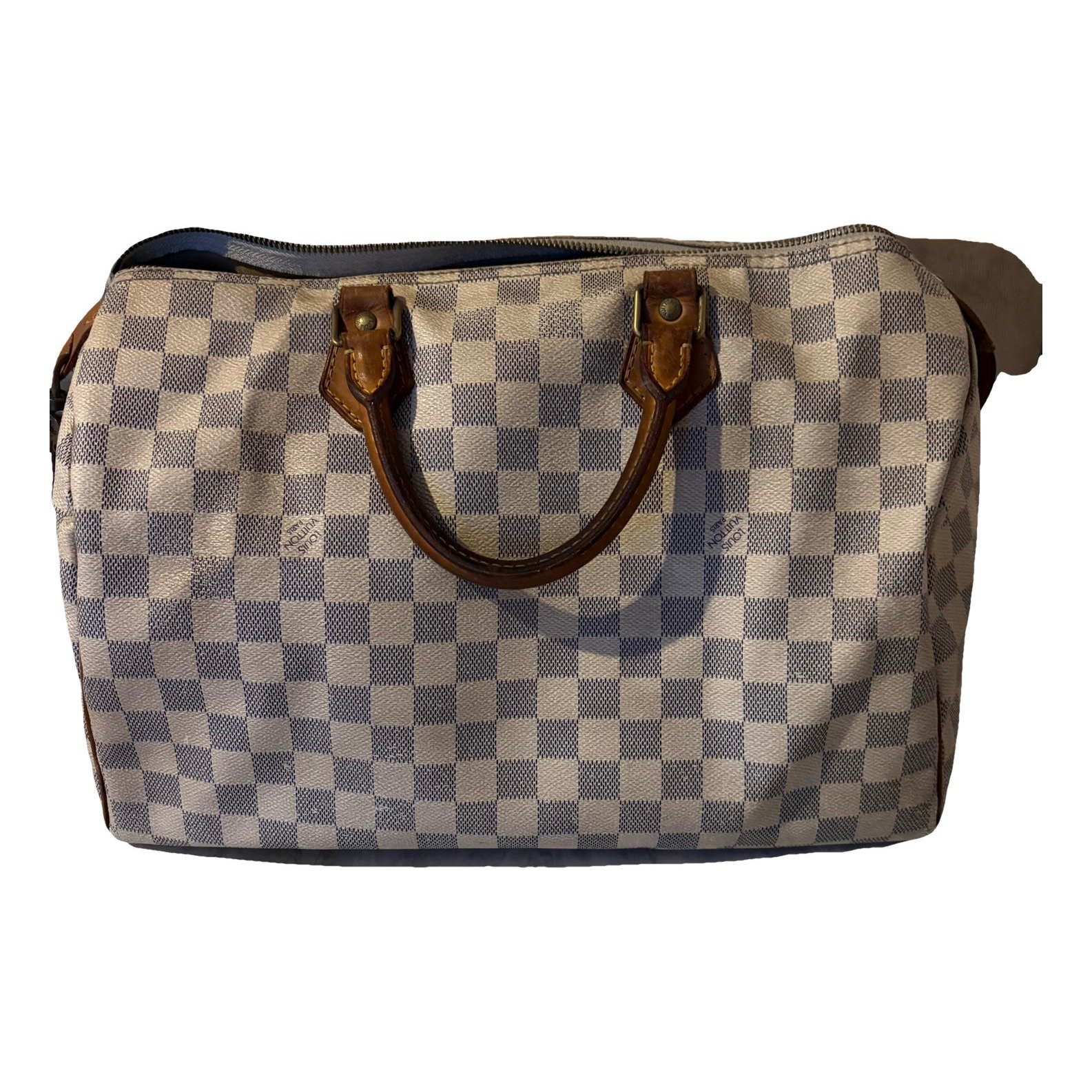 Speedy leather handbag