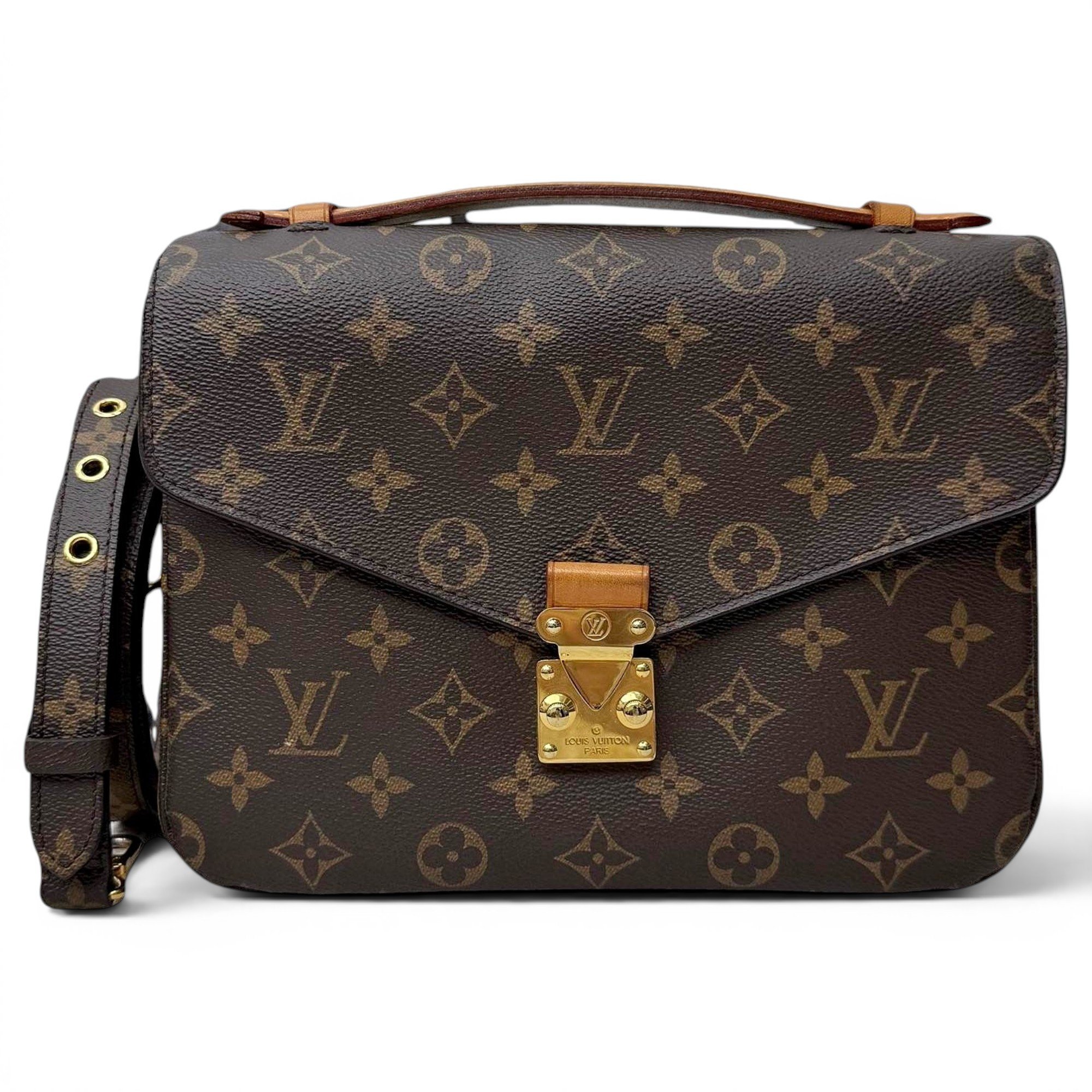Metis leather handbag