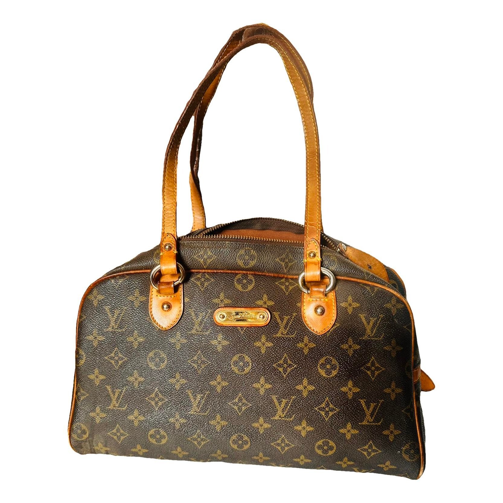 Montorgueil leather handbag
