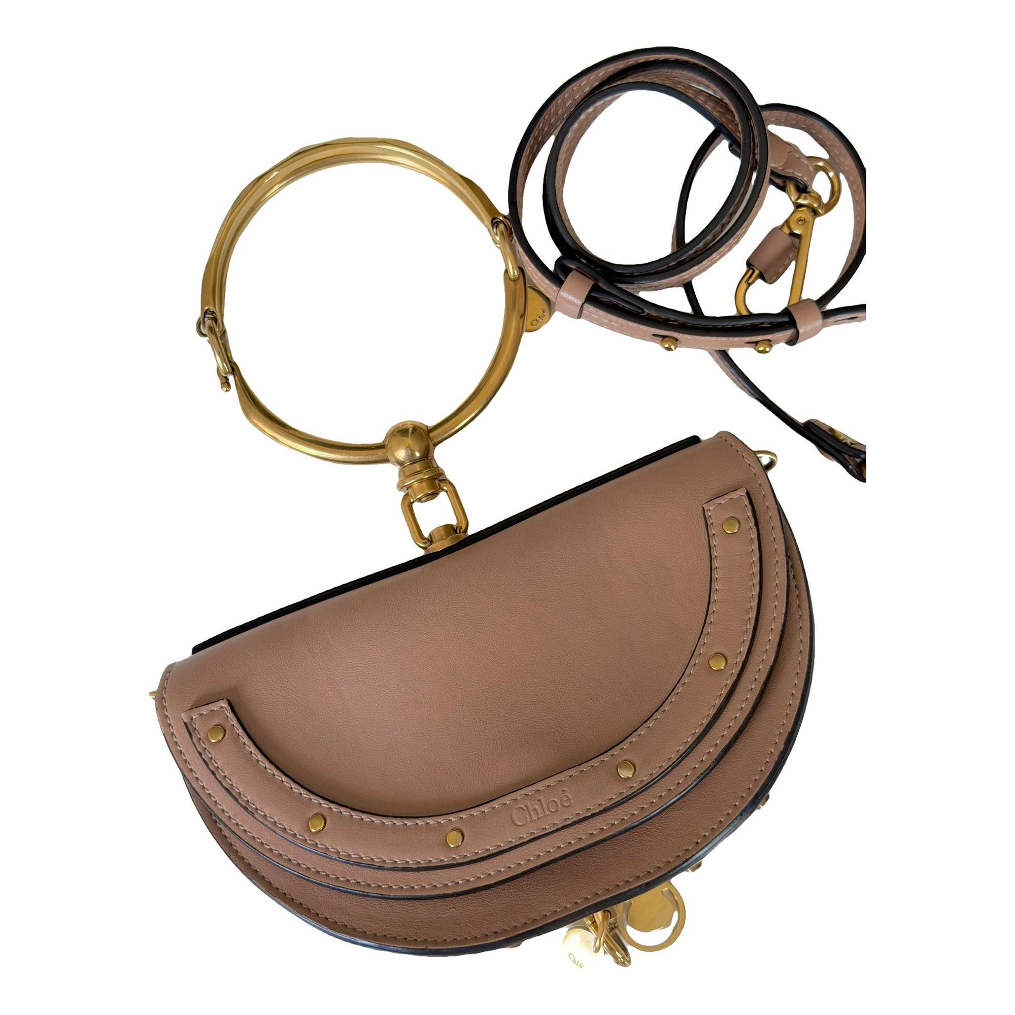 Bracelet Nile leather crossbody bag