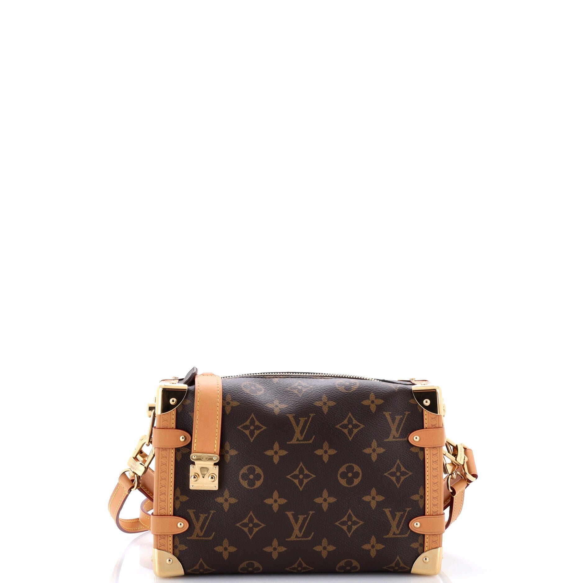 Side Trunk Handbag Monogram Canvas MM