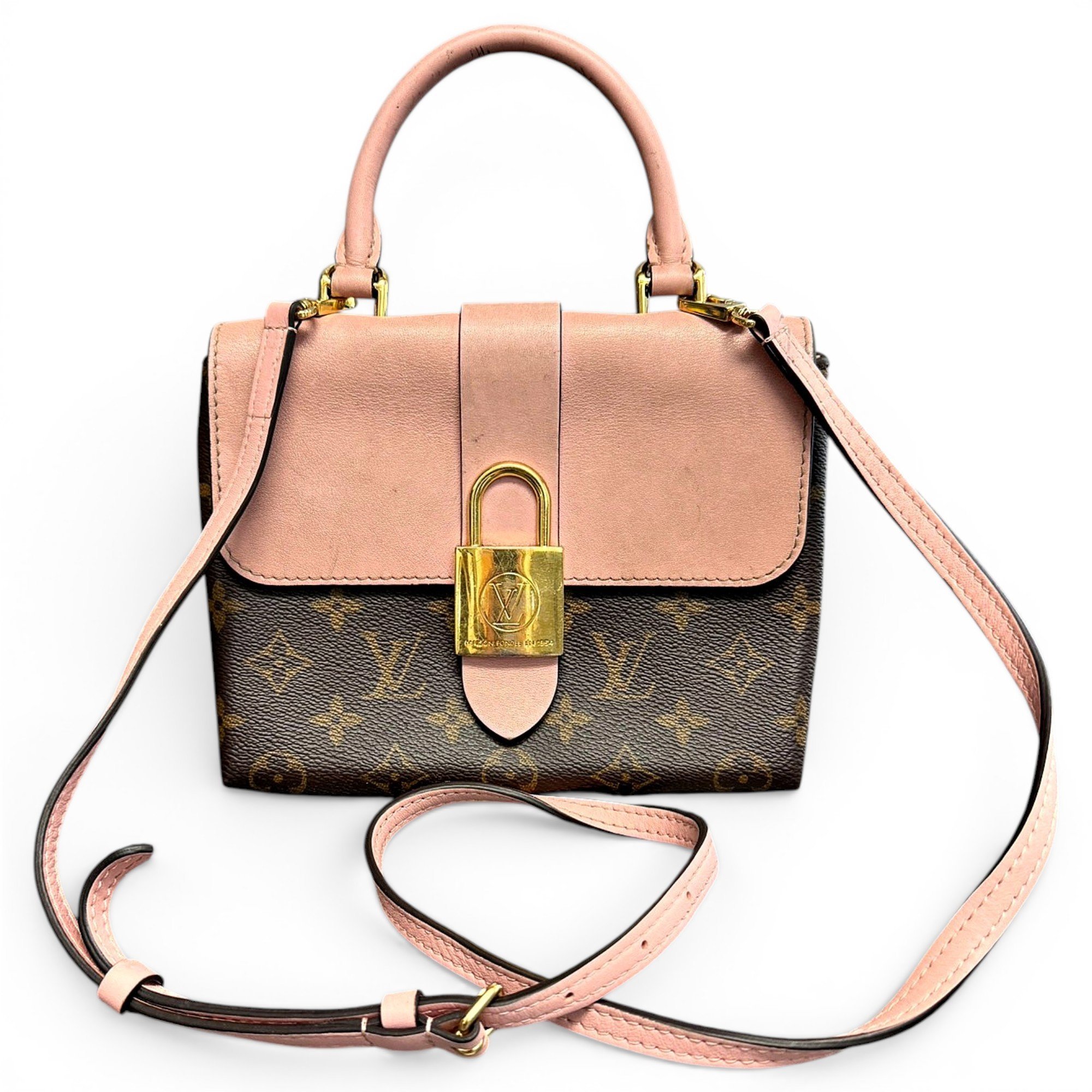 Louis Vuitton Locky BB leather crossbody bag