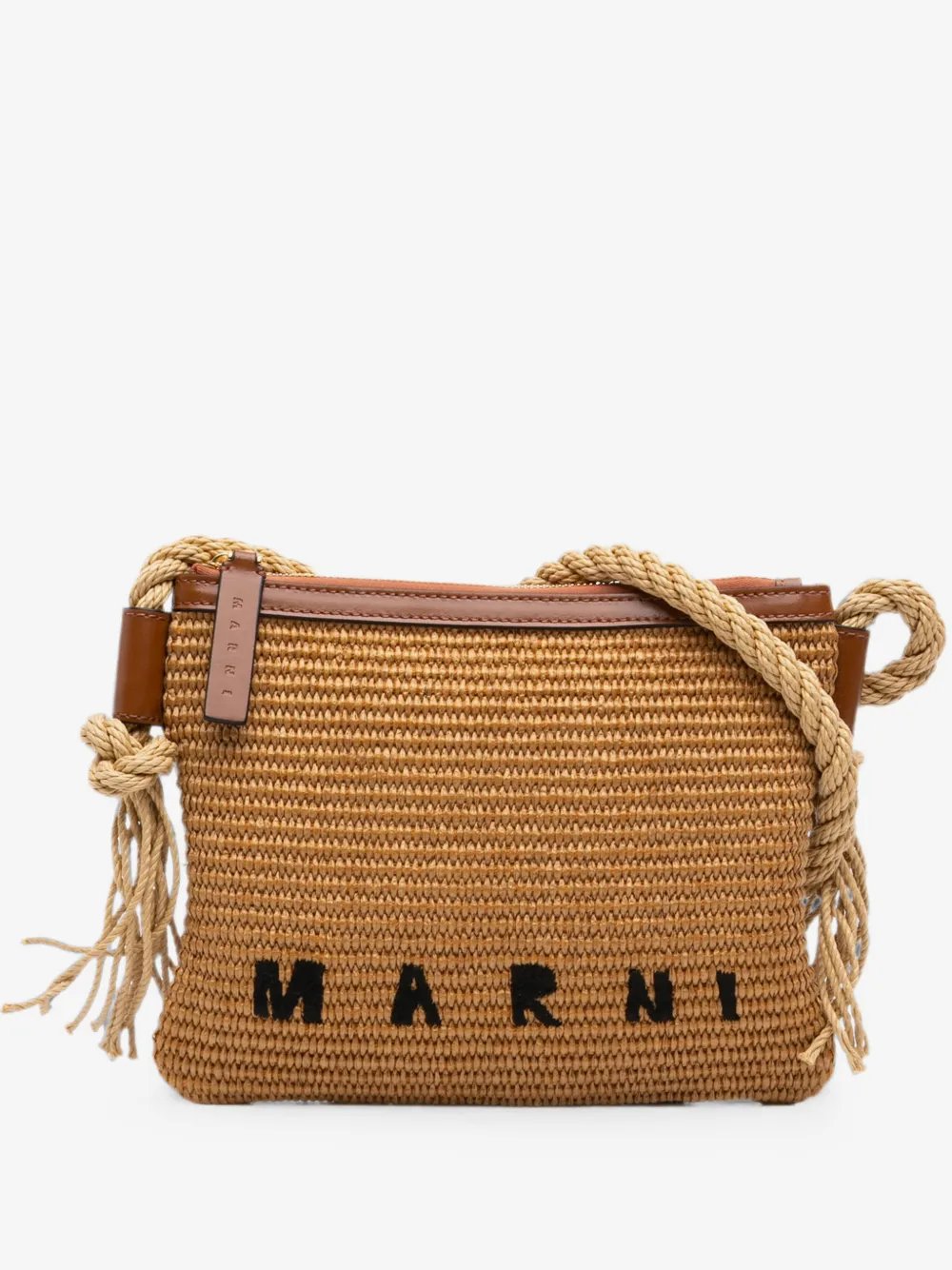 2010-2026 Raffia Logo crossbody bag