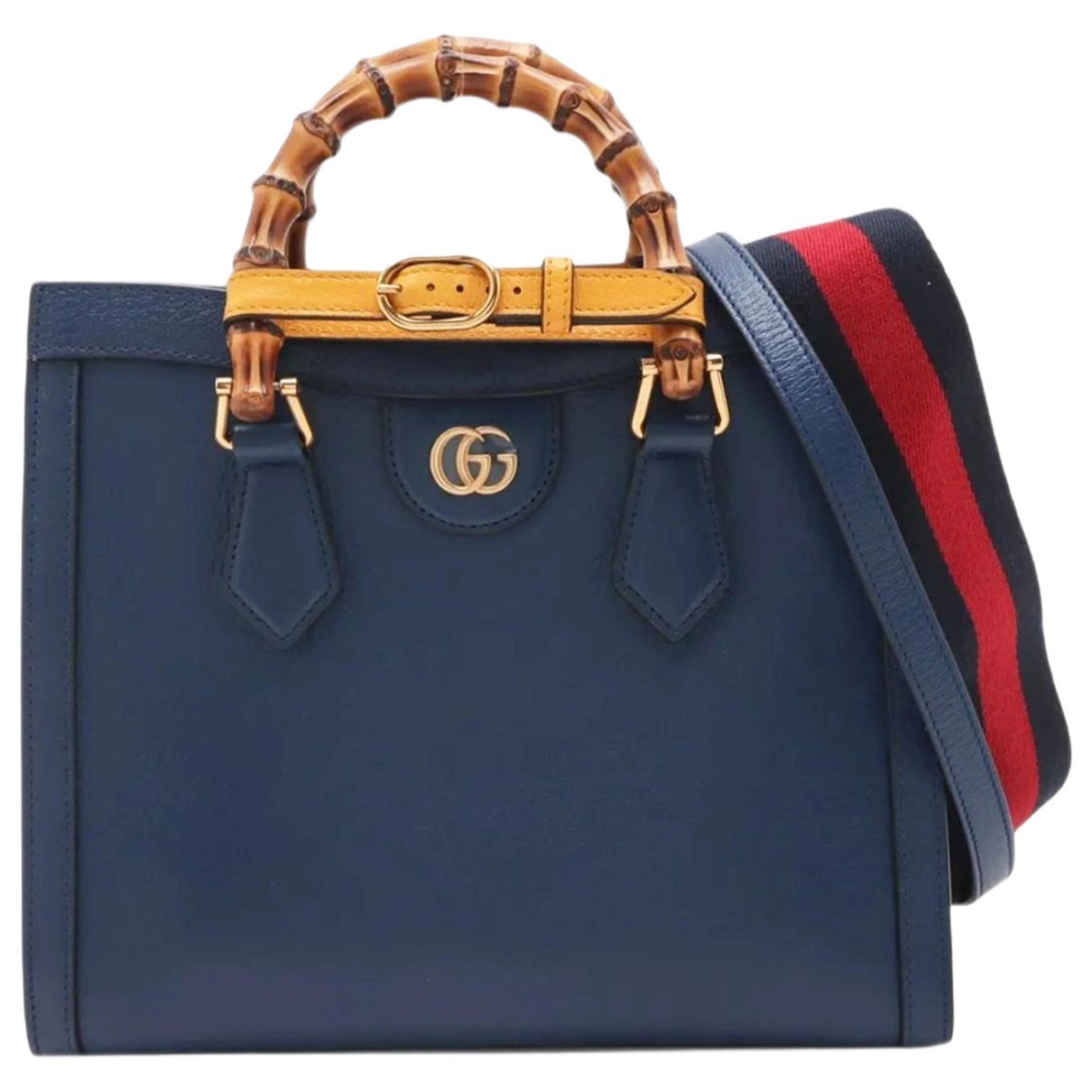 Bamboo leather handbag