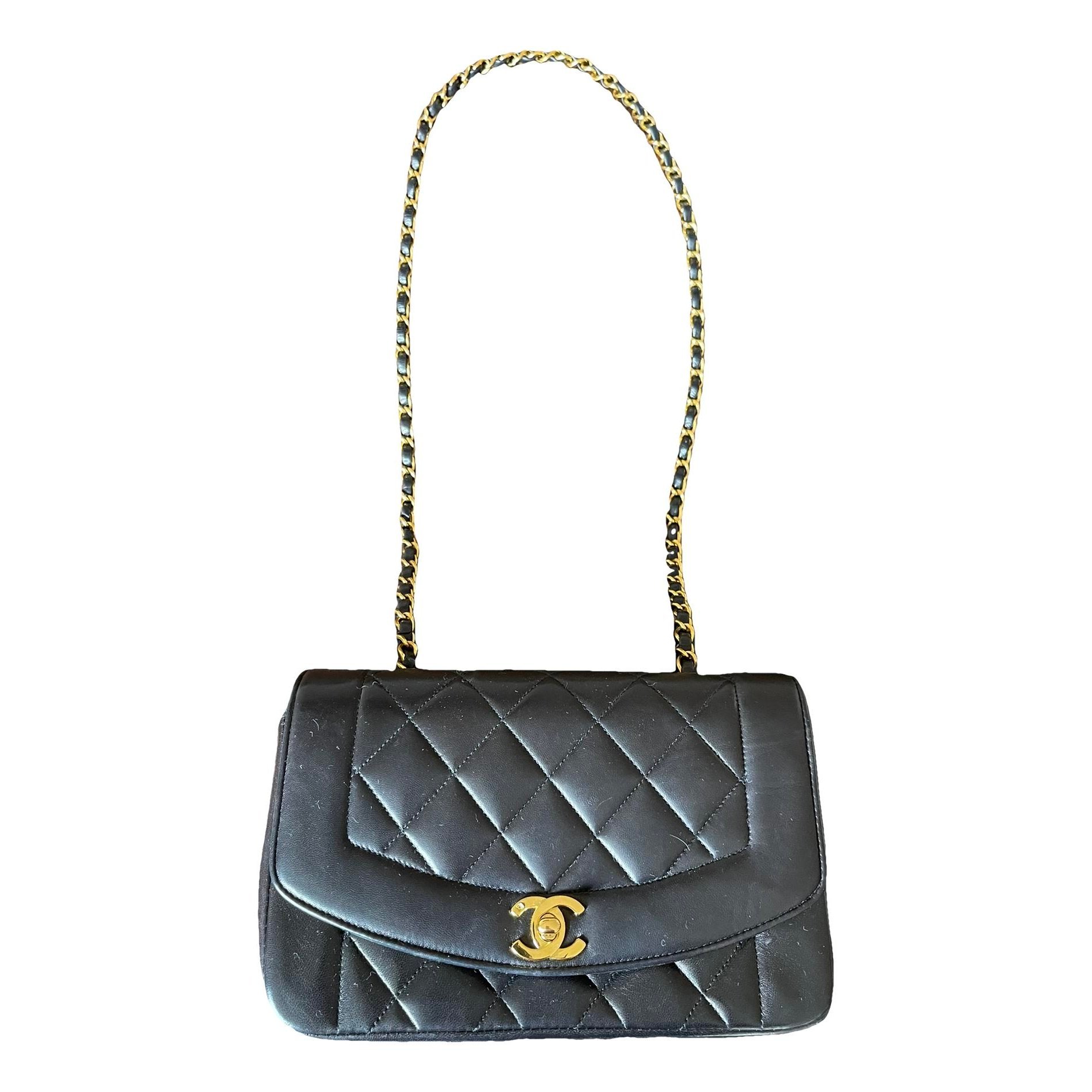 Diana leather crossbody bag