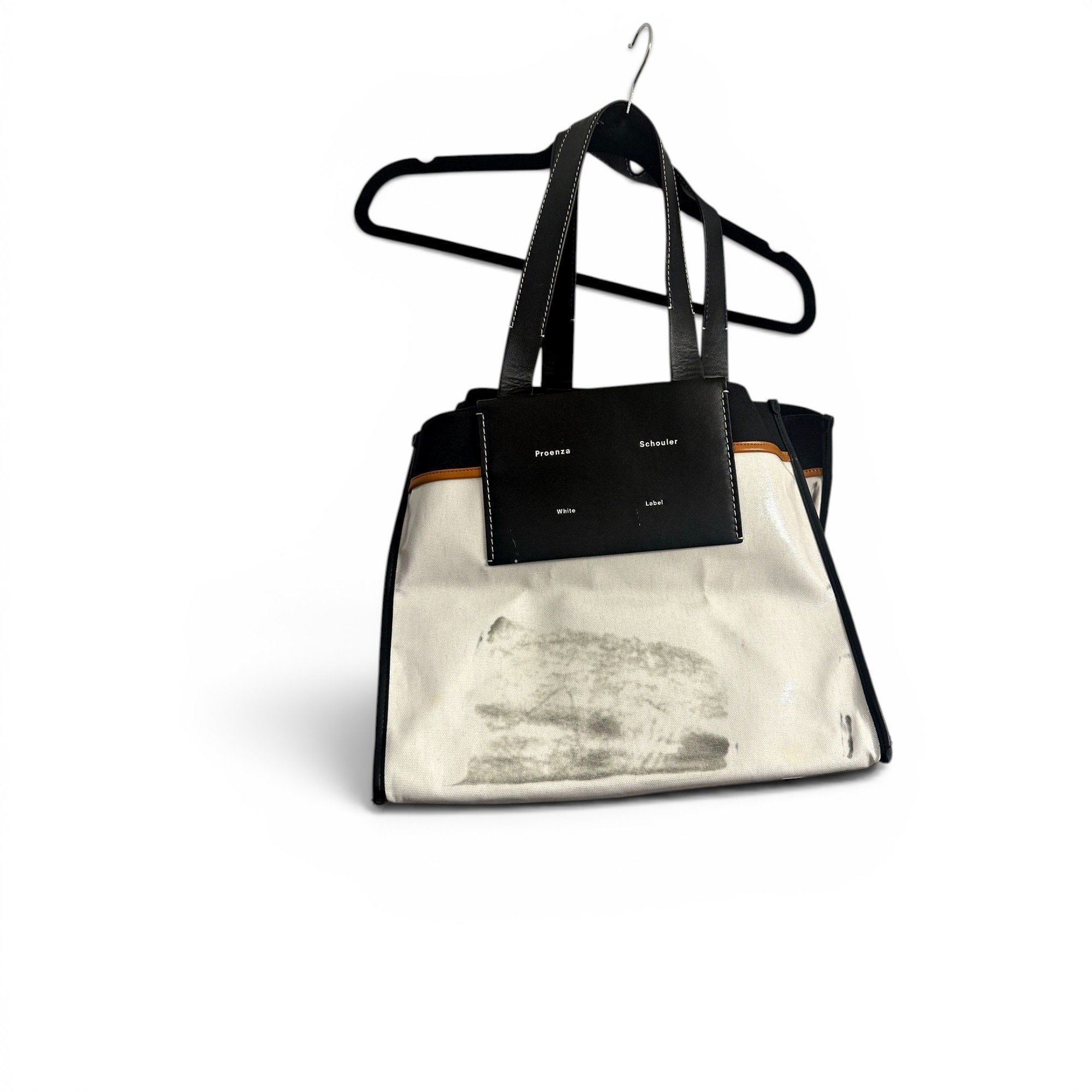 Leather tote