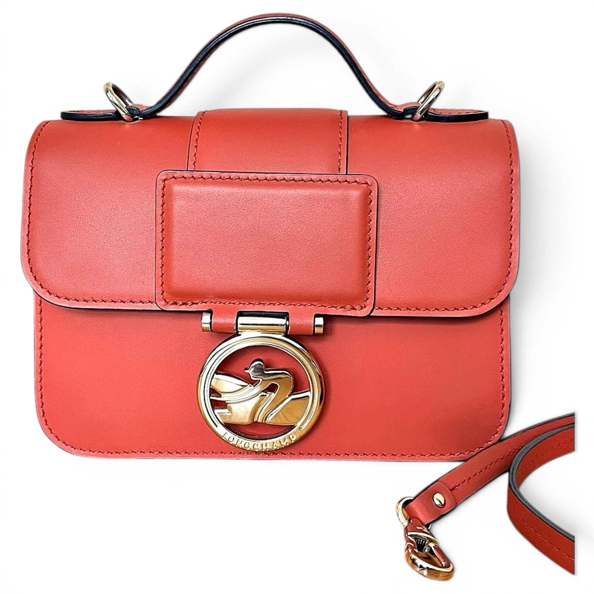 Leather crossbody bag