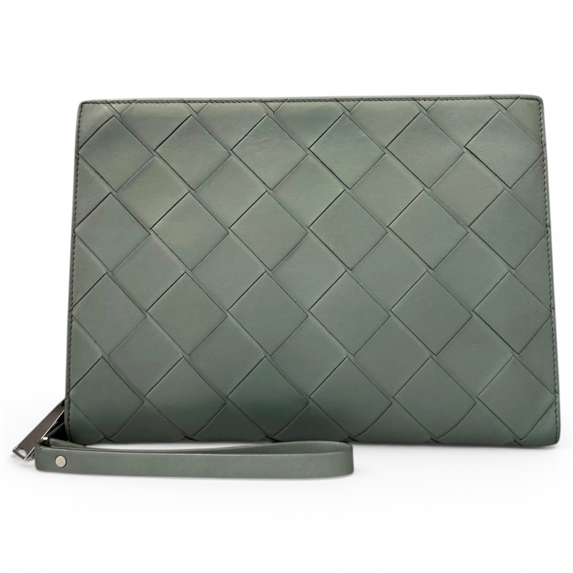 Pony-style calfskin clutch bag