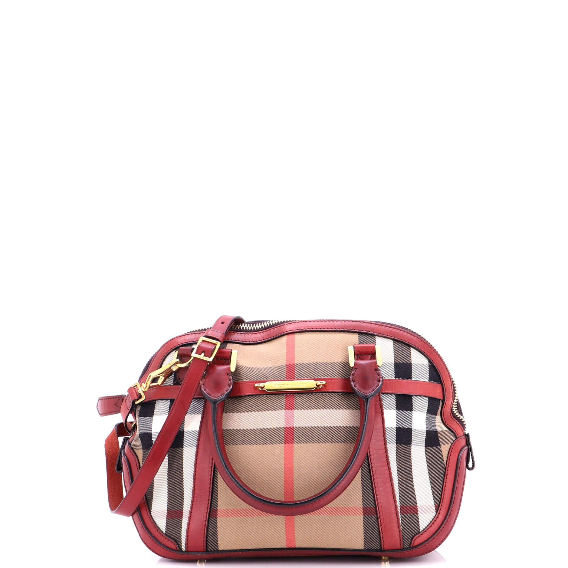 Bridle Orchard Bag House Check Canvas Small