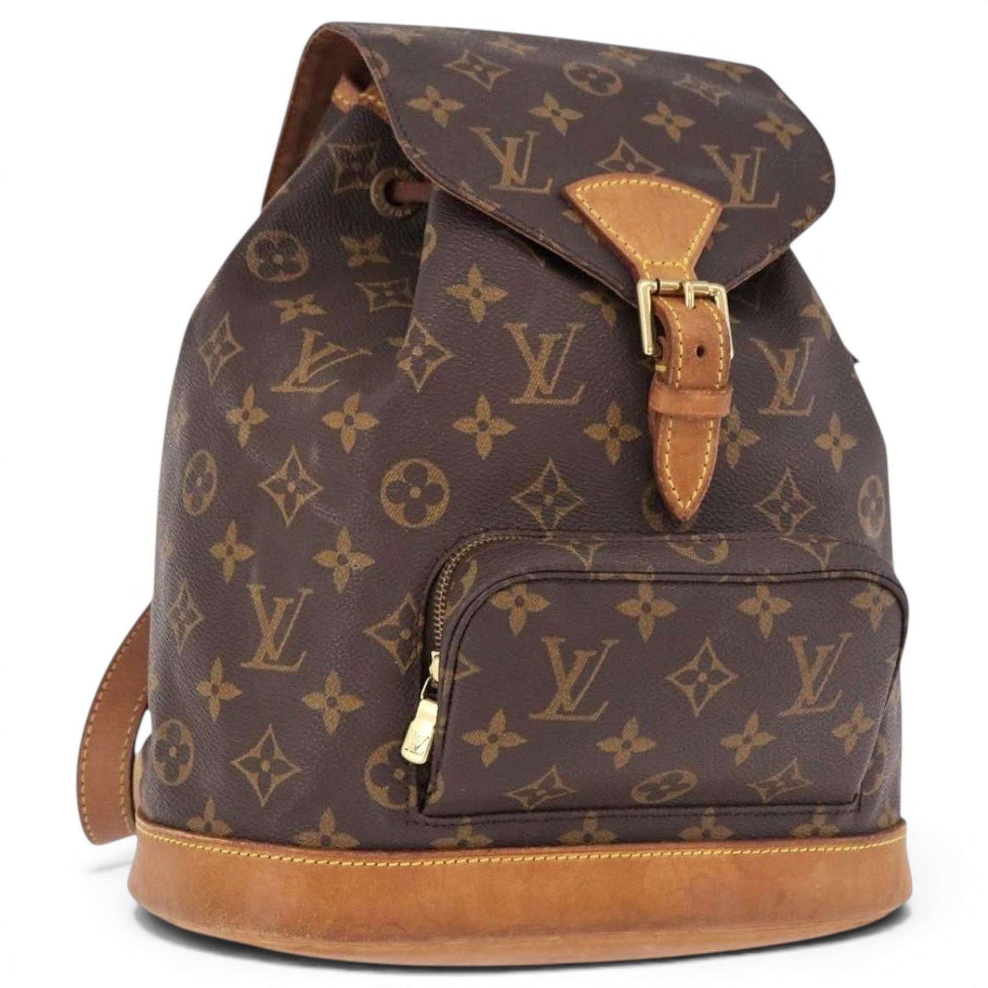 Montsouris leather backpack