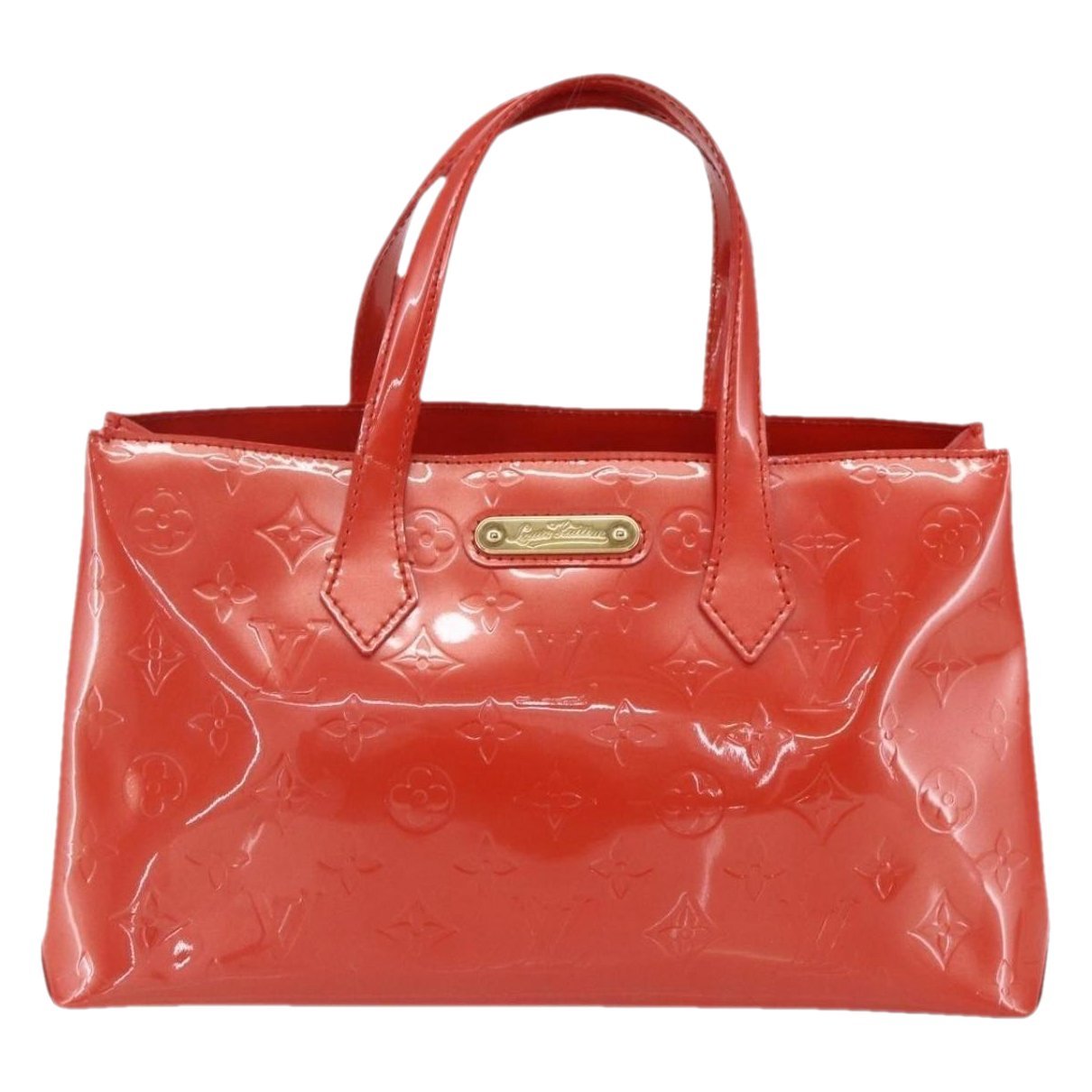 Wilshire patent leather handbag