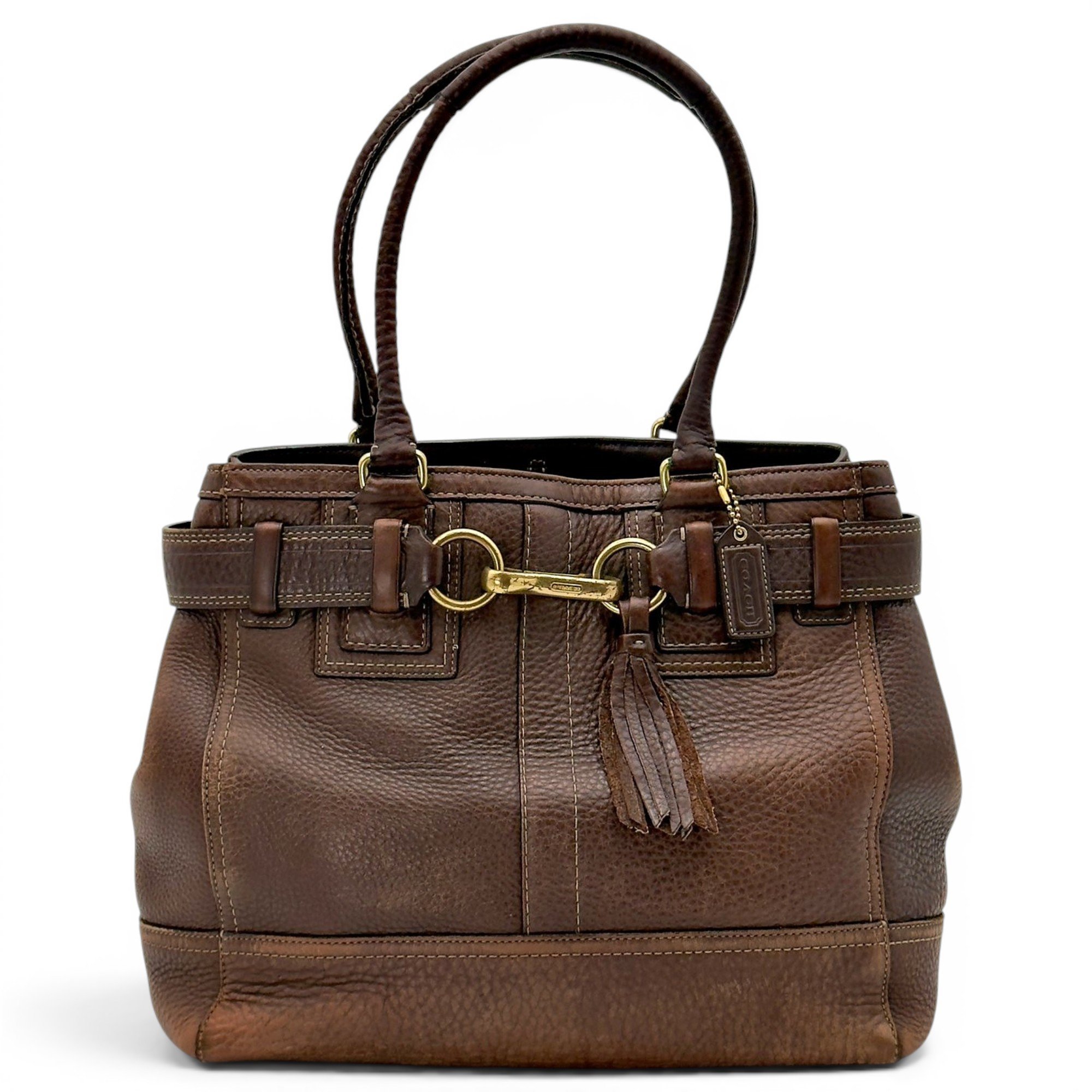 Hamilton Hobo leather handbag