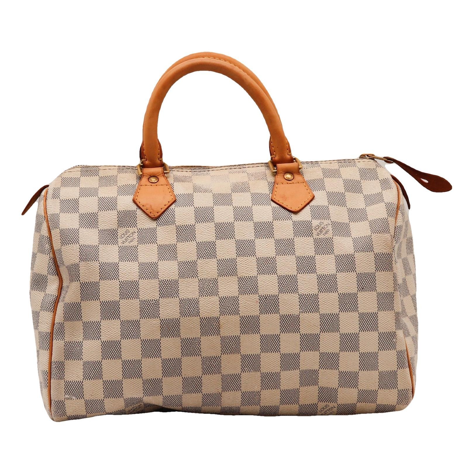 Speedy leather handbag