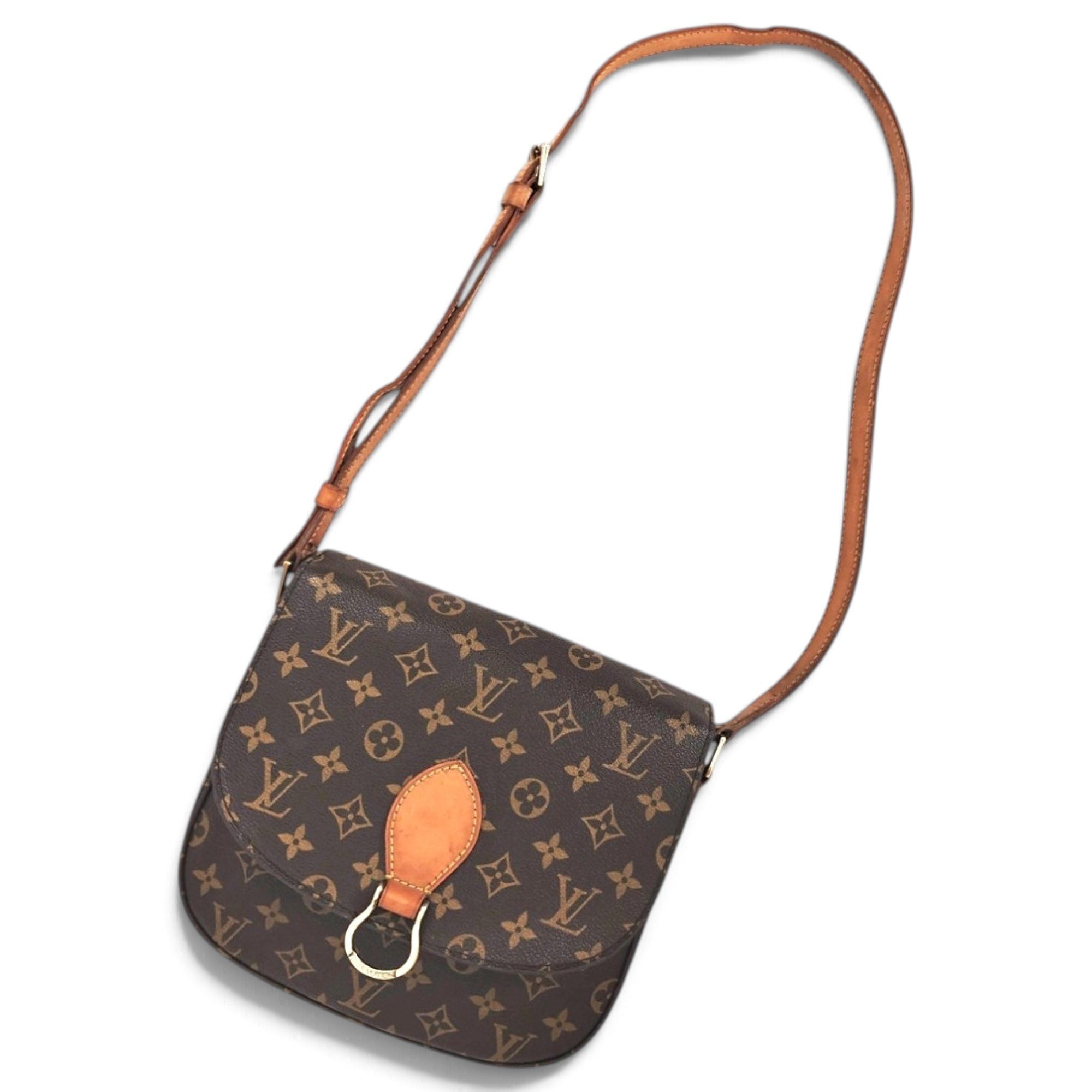 Saint Cloud leather crossbody bag