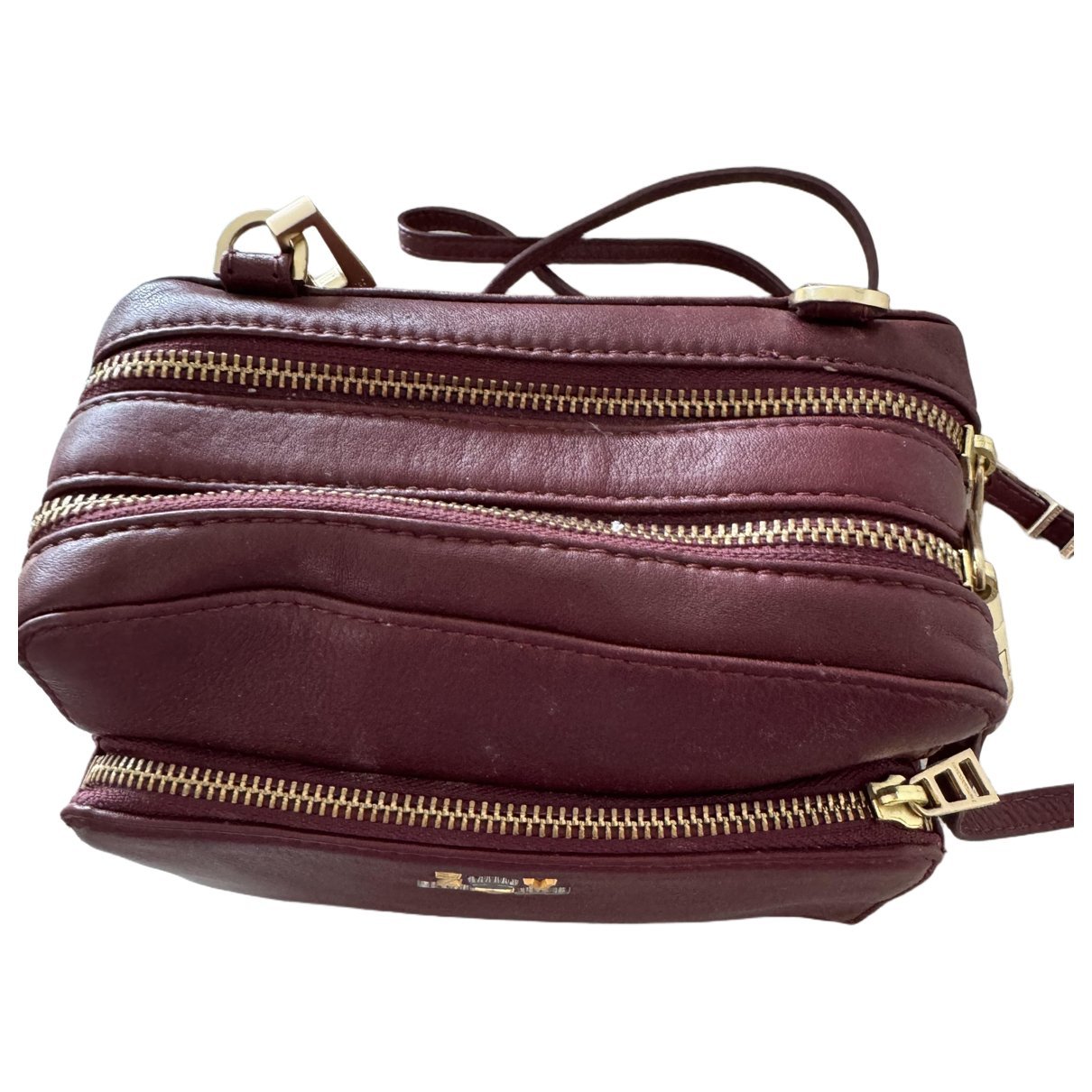 Rock leather crossbody bag