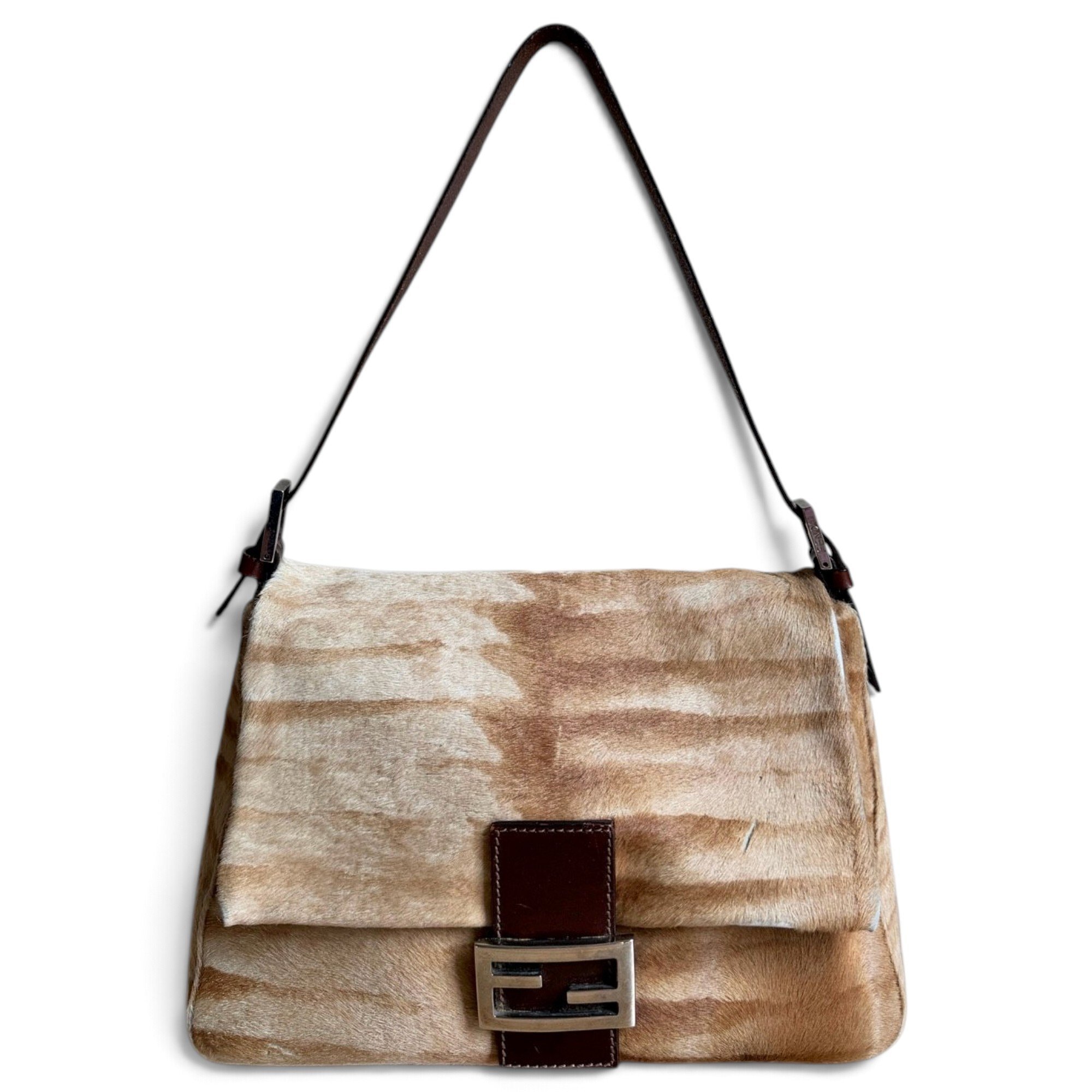 Mamma Baguette pony-style calfskin handbag