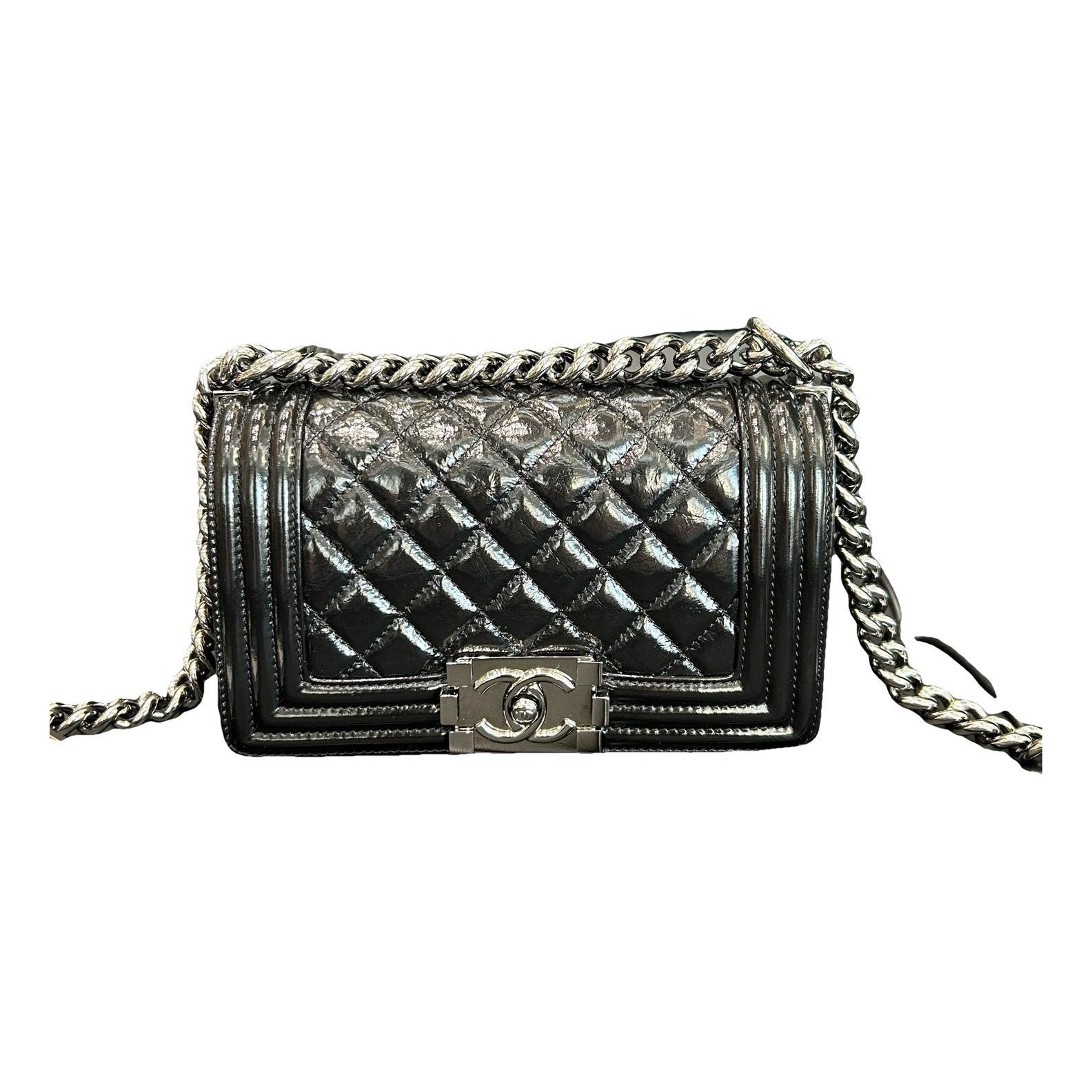 Boy leather handbag