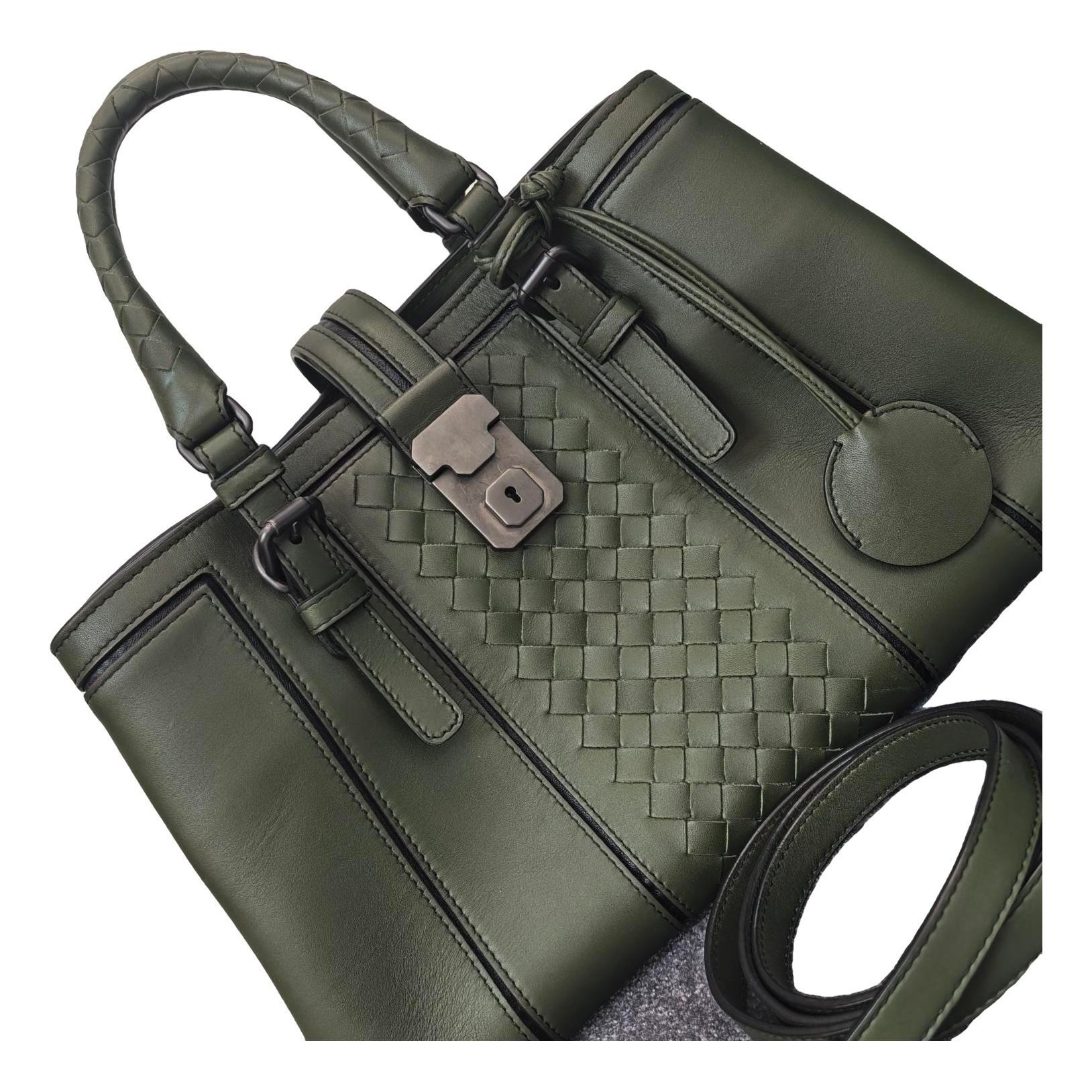 Roma leather handbag