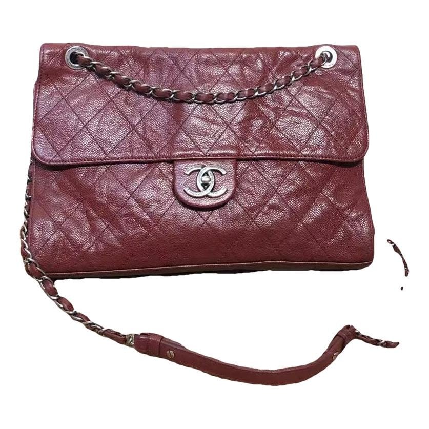 Leather handbag