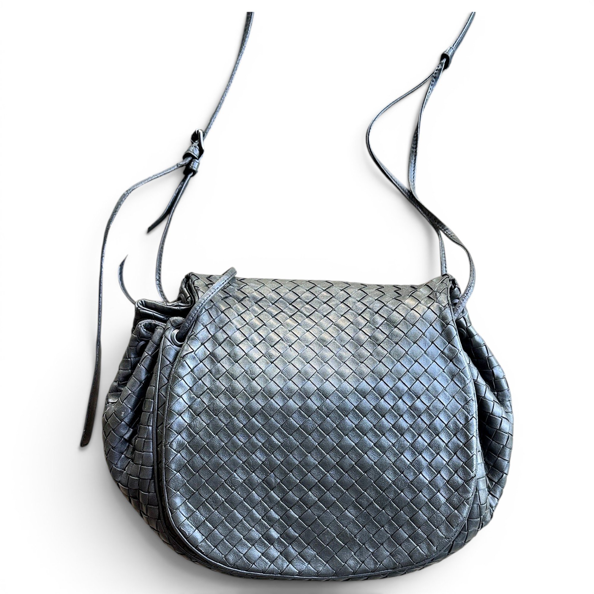 Gemelli leather crossbody bag