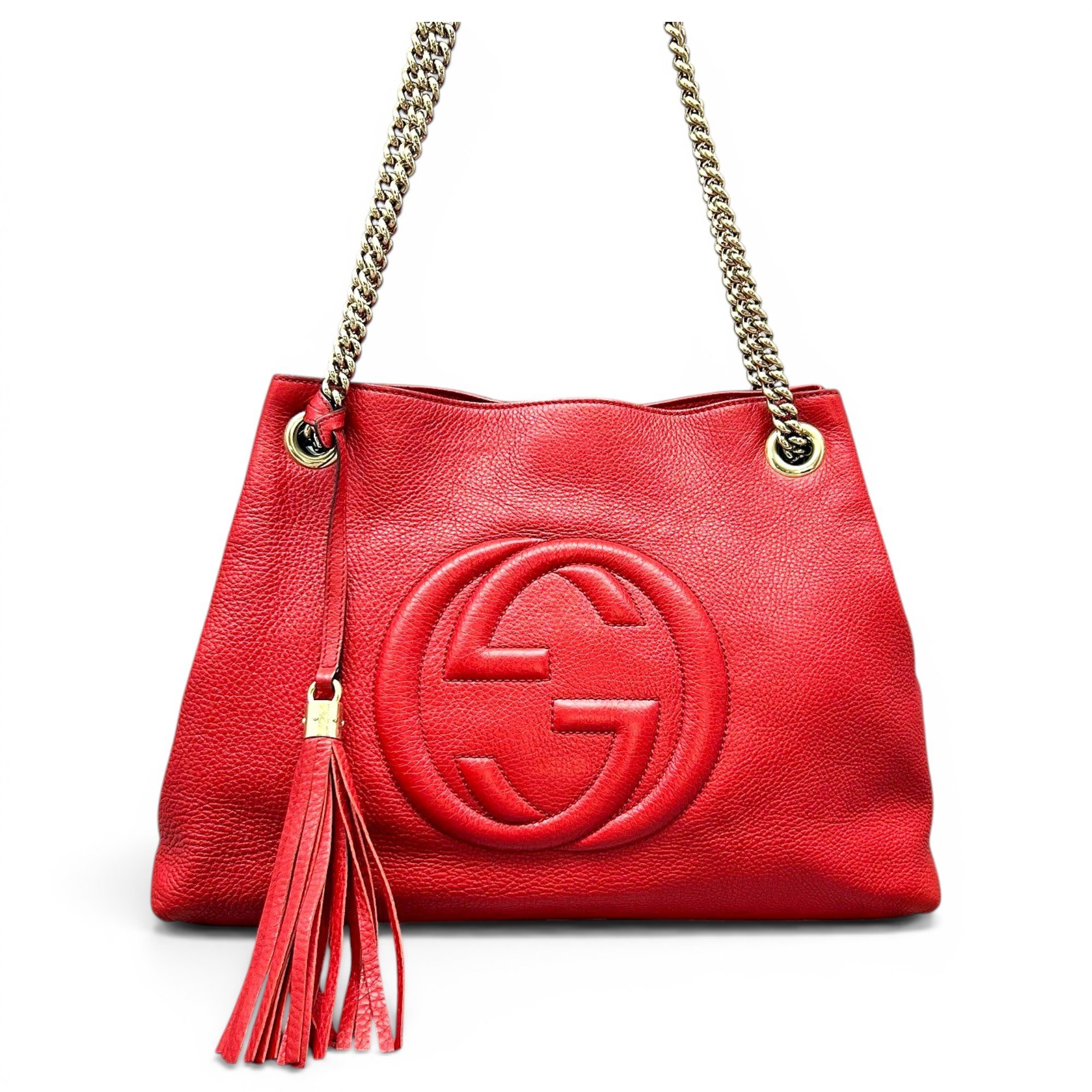Leather handbag