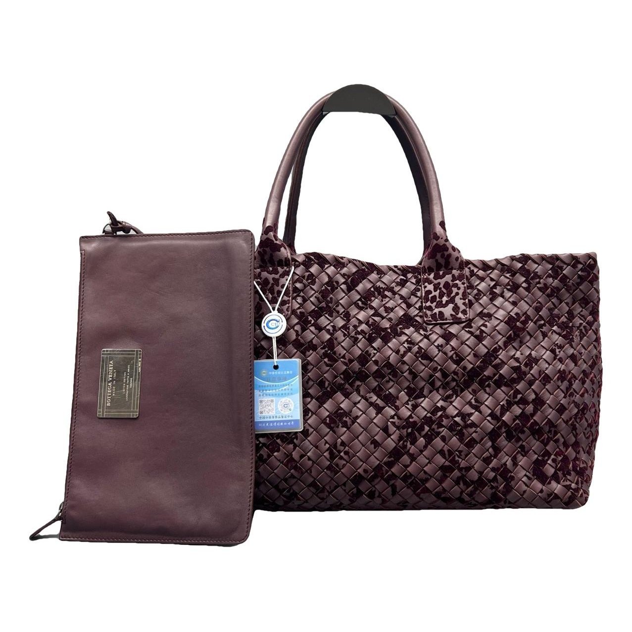 Cabat leather handbag