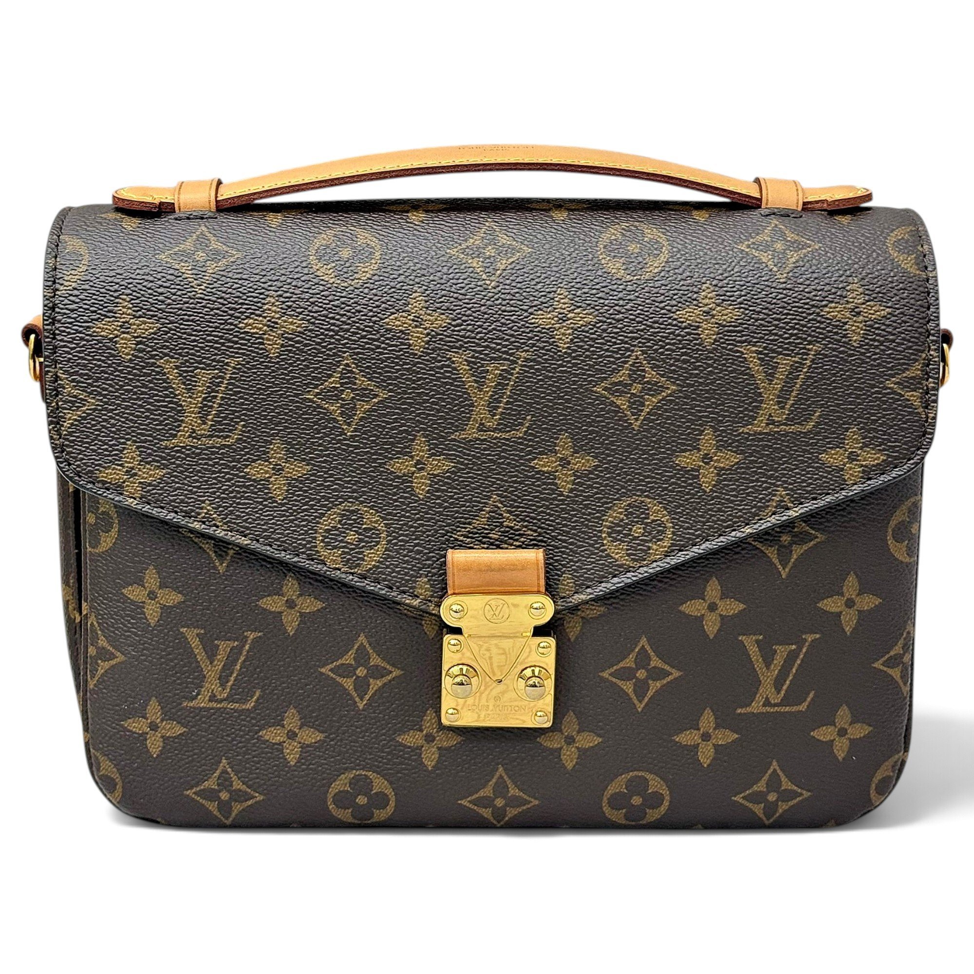 Metis leather handbag