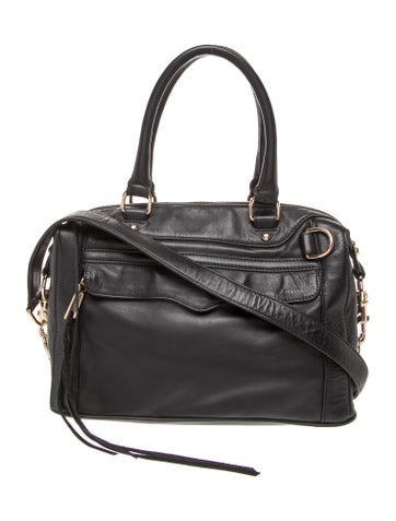 Leather Top Handle Bag