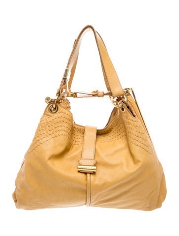 Leather Top Handle Bag
