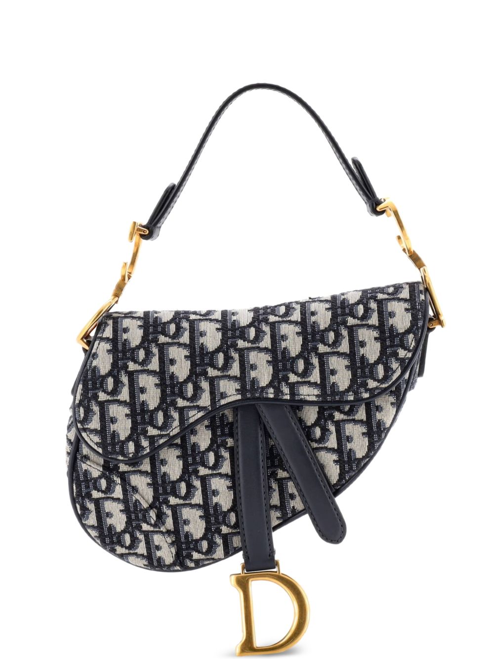 Saddle Handbag Oblique Canvas Mini shoulder bag