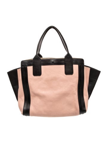 Chloe Leather Top Handle Bag