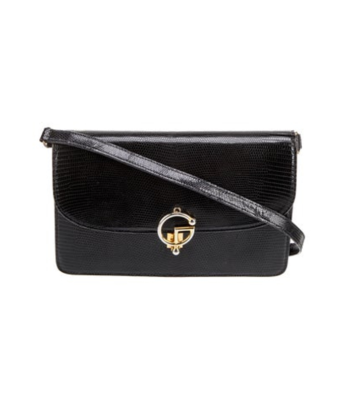 Gucci Lizard Shoulder Bag Vintage