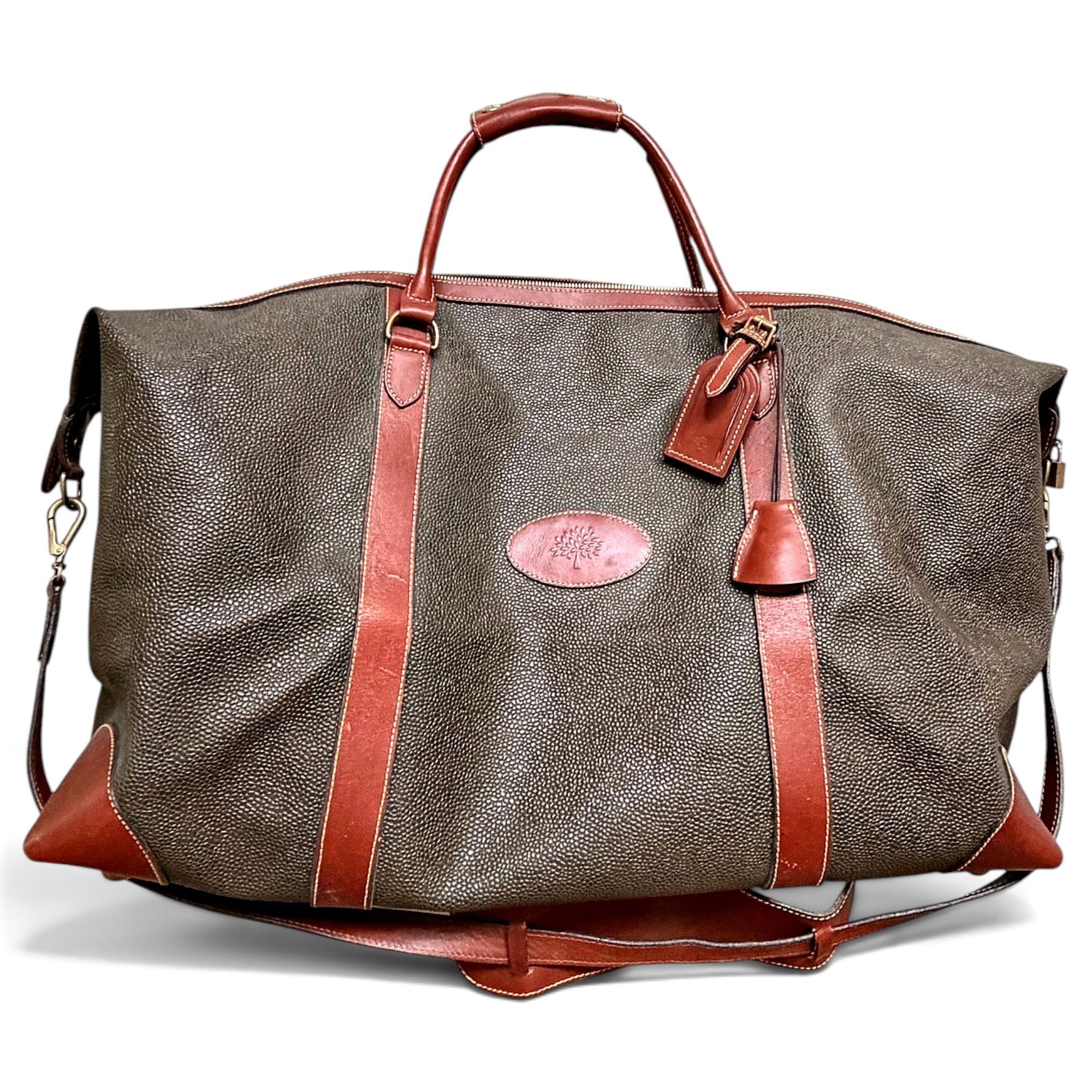 Leather 48h bag