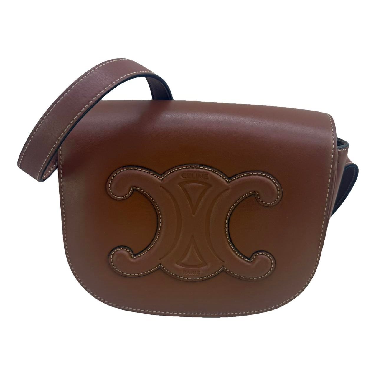 Celine Leather crossbody bag