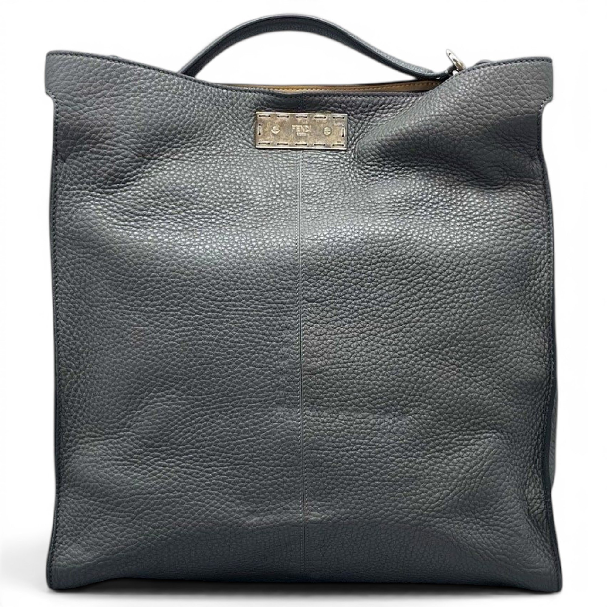 Peekaboo leather handbag